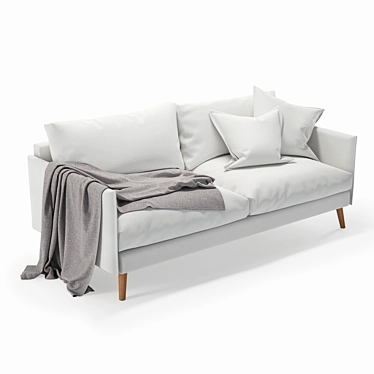 Bellus Cumulus Sofa: Elegant Comfort for Your Home 3D model image 1 