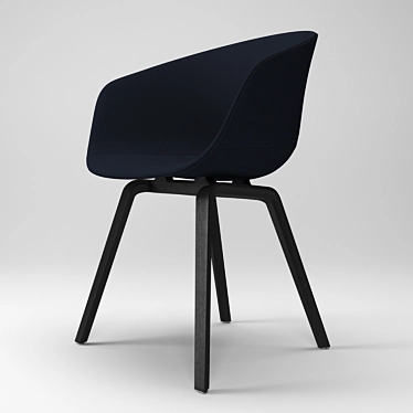 HAY About A Chair 23: Premium 3D Model 3D model image 1 