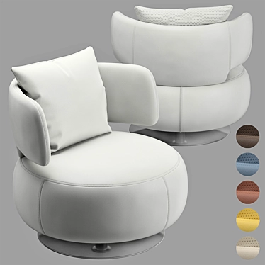 Modern Roche Bobois Armchair 3D model image 1 