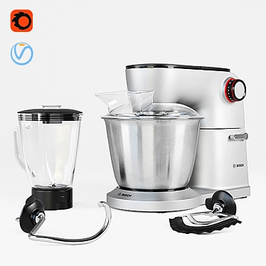 BOSCH Optimum Food Processor 3D model image 1 