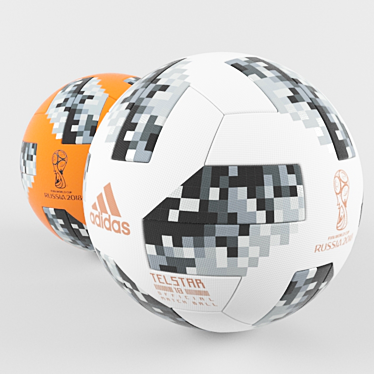 2018 Russia WC Official Match Ball 3D model image 1 