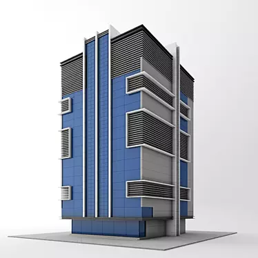 Skyline Office Tower 3D model image 1 
