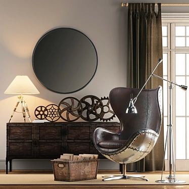 RH Aviator egg chair