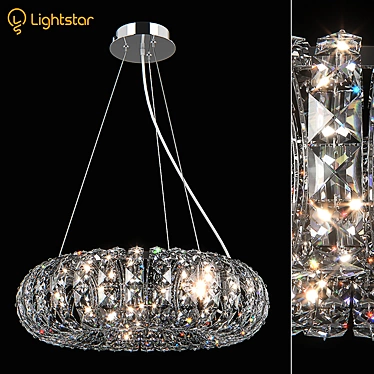 Onda Lightstar Pendant Chandelier 3D model image 1 