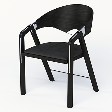 Elegant Silla Spinnacker Chair 3D model image 1 