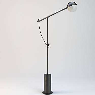 Yuue Balancer Floor Lamp 3D model image 1 