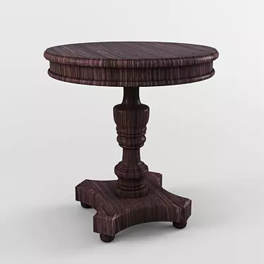 Sweet Indulgence: Exquisite Dessert Table 3D model image 1 