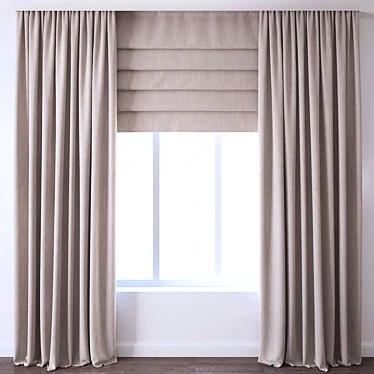 Elegant Drapes for Any Room 3D model image 1 