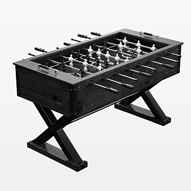 Wolf Creek Foosball Table: Fun and Quality in One 3D model image 1 