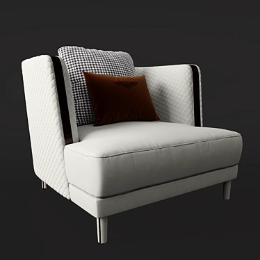 Elevate Your Space with Bentley Stamford Chair 3D model image 1 