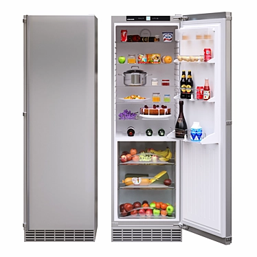 Liebherr RB 1410: Stylish & Efficient Fridge 3D model image 1 