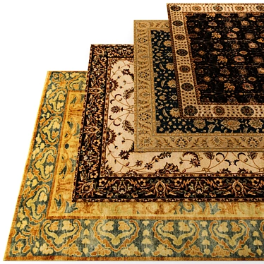 Luxury Home Rug Collection 3D model image 1 
