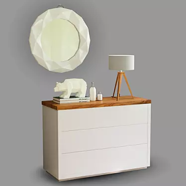 Tocador Minimalista Mod. BOLTON & decor elements