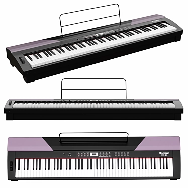 Thomann DP-26 Digital Piano: Modern and Versatile 3D model image 1 