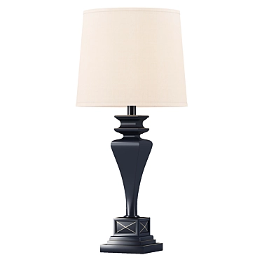 Ana Table Lamp: Modern Design, Traditional Finish 3D model image 1 