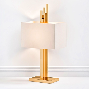 Elegant Caruso Table Lamp 3D model image 1 