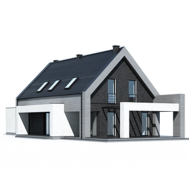 Modern Private Residence V262 3D model image 1 