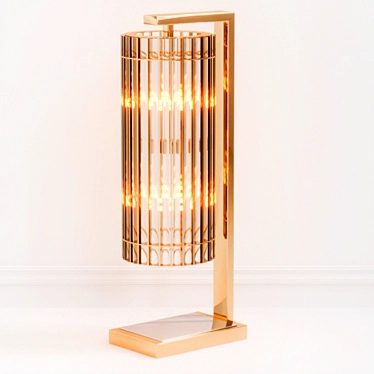 Elegant Pimlico Table Lamp 3D model image 1 