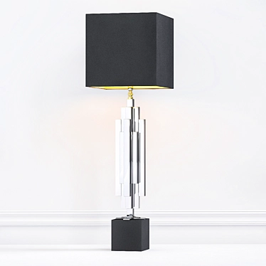 Elegant Ellis Table Lamp 3D model image 1 