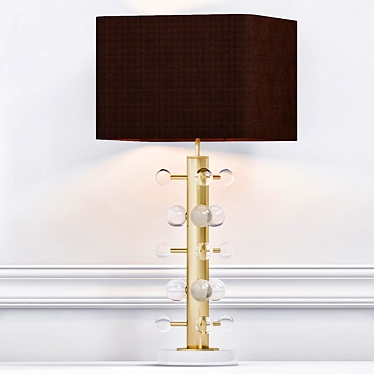 Elegant Lucillo Table Lamp 3D model image 1 