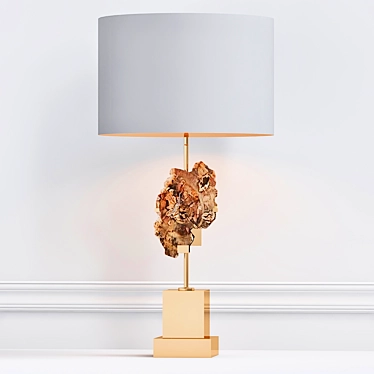Elegant Divini Table Lamp 3D model image 1 