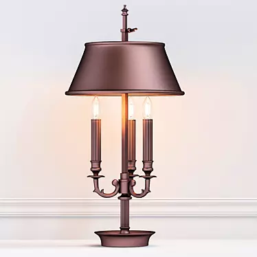 Deauville Eichholtz Table Lamp 3D model image 1 
