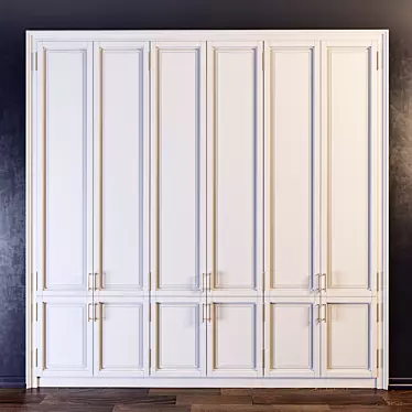 10-Door Cabinet 3D model image 1 