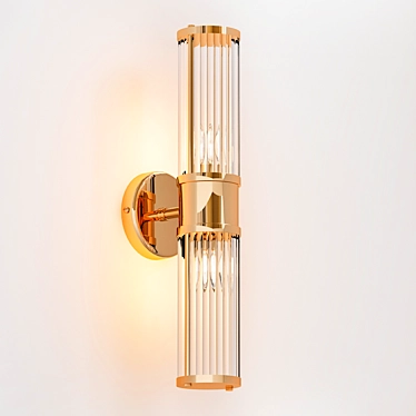 Eichholtz Claridges Double Wall Lamp 3D model image 1 