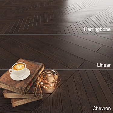 Grand Affogato Oak Parquet 3D model image 1 