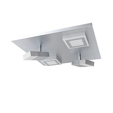 MASIANO LED Downlight: Sleek Aluminum Design 3D model image 1 