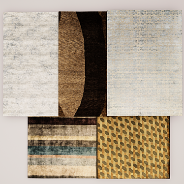 Luxury Carpet Set: Over 2K Textures 3D model image 1 