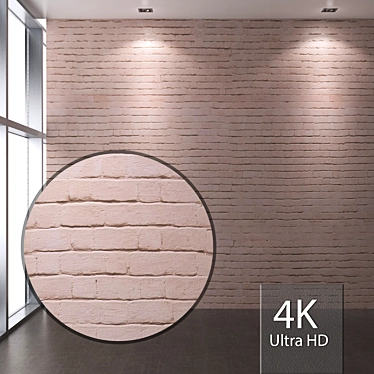 Seamless 4K Brick Texture 3D model image 1 