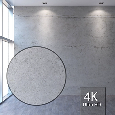 Seamless 4K Concrete Texture 3D model image 1 