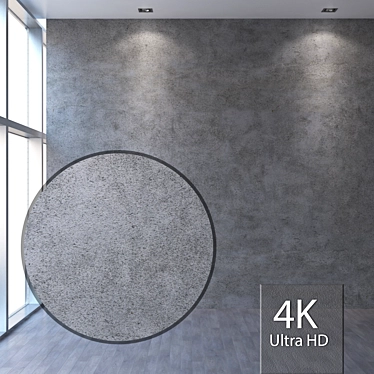 Seamless 4K Plaster Texture 3D model image 1 