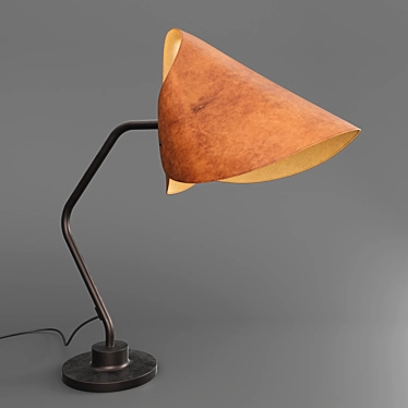 Leather Table Lamp