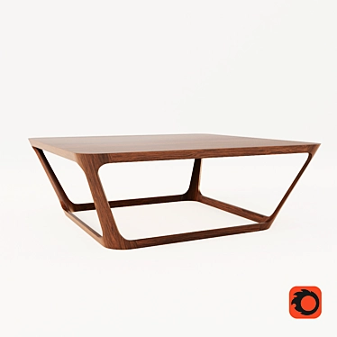 Bernhardt Design Area Table: Modern Elegance for Your Space 3D model image 1 