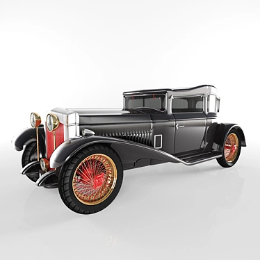 Vintage Classic Car | Retro Auto - Timeless Elegance 3D model image 1 