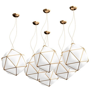 SEMAI SP: Elegant Illumination by Vetreria Vistosi 3D model image 1 