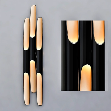 Elegant Illumination: Delighfull Sconce 3D model image 1 