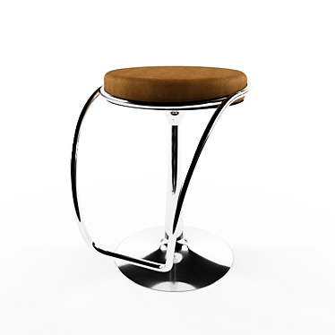 Circular Comfort: Ring Chair 3D model image 1 