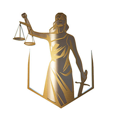 Justice's Guardian Statue 3D model image 1 