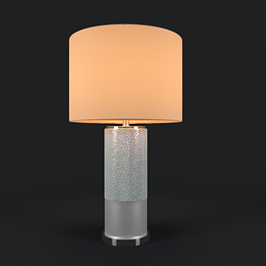 Chic Chiazza Mosaic Table Lamp 3D model image 1 