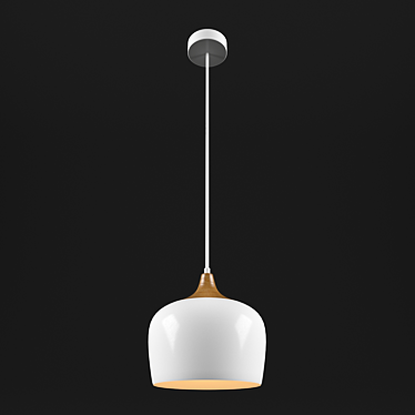 Modern Italux Britta Ceiling Lamp 3D model image 1 