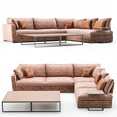 Poliform Sofa: Contemporary Elegance for Your Living Space 3D model image 1 