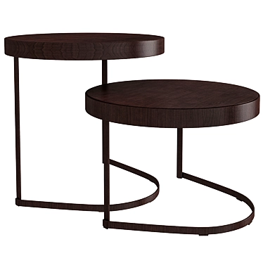 Minimalist Modern Coffee Tables 3D model image 1 