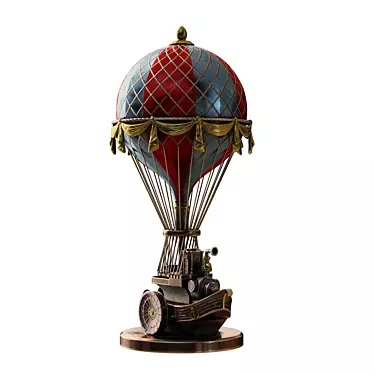 Steampunk Balloon Sculpture 3D model image 1 