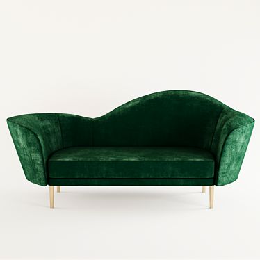 Couch Dark Green