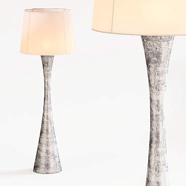 Elegant Narsi Floor Lamp 3D model image 1 
