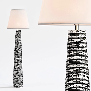 Nico Floor Lamp: Sleek Elegance 3D model image 1 