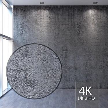 Seamless Concrete Texture 3D model image 1 